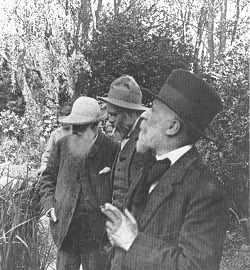 Клод Моне и Амбруаз Воллард 1920г